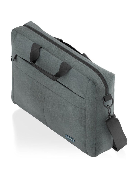 Maletín Aisens ASBG-BC025-GR para Portátiles hasta 15.6"/ Gris