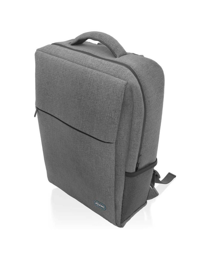 Mochila Aisens ASBG-BP081-GR para Portátiles hasta 17"/ Gris