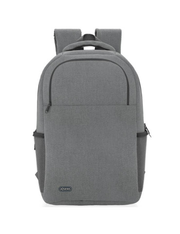 Mochila Aisens Premium ASBG-BP083-GR para Portátiles hasta 15.6"/ Gris