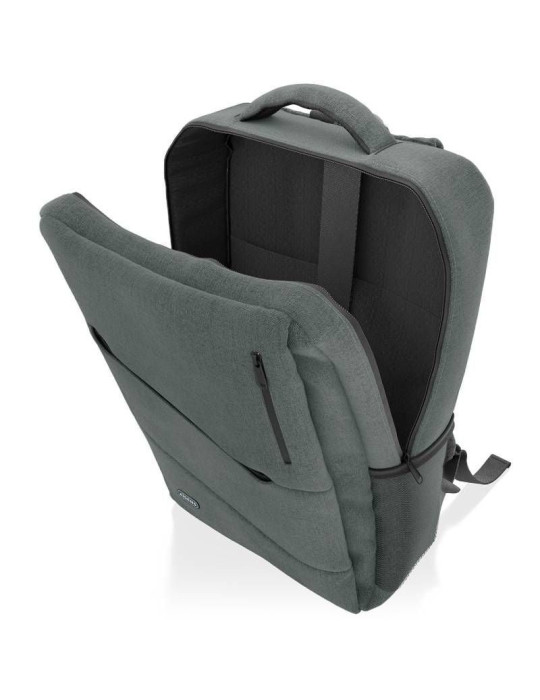 Mochila Aisens Urbana y de Oficina ASBG-BP085-GR para Portátiles hasta 15.6"/ Gris