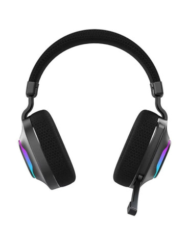 Auriculares Gaming Inalámbricos con Micrófono Hiditec Vortex ARGB/ Jack 3.5/ Bluetooth/ Negros 2