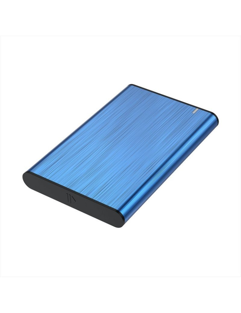 Caja Externa para Disco Duro de 2.5" Aisens ASE-2525BLU/ USB 3.1/ Sin tornillos