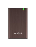 Caja Externa para Disco Duro de 2.5" Aisens ASE-2525BWN/ USB 3.0/ Sin tornillos