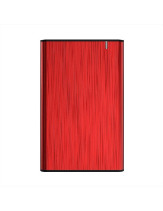 Caja Externa para Disco Duro de 2.5" Aisens ASE-2525RED/ USB 3.1/ Sin tornillos