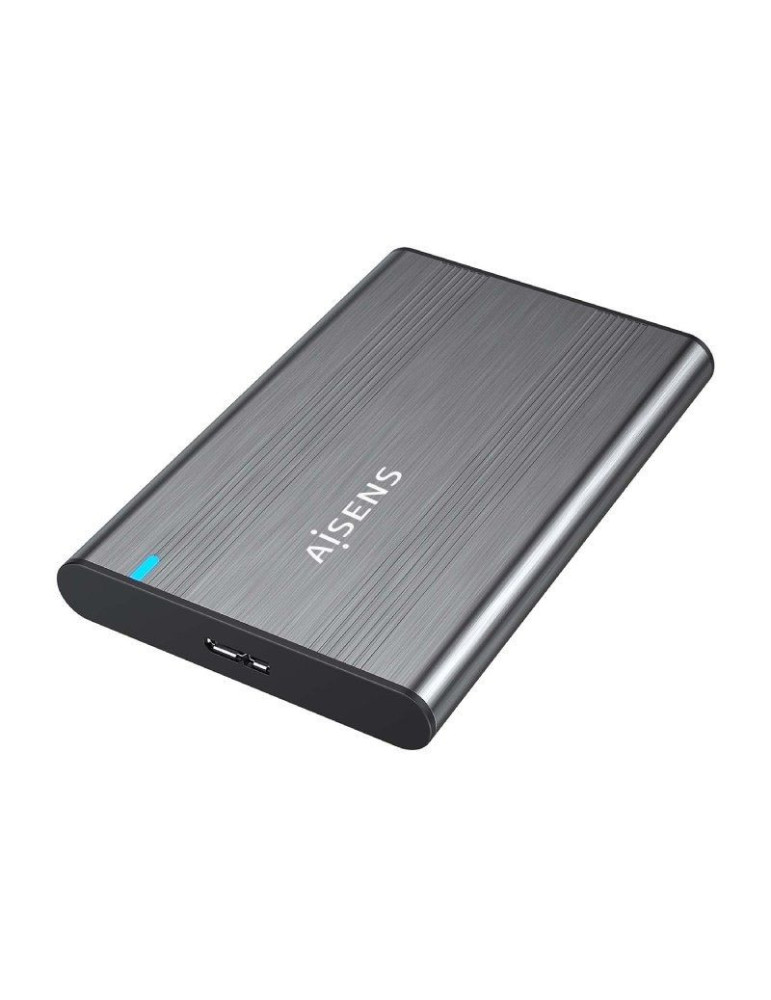 Caja Externa para Disco Duro de 2.5" Aisens ASE-2526GR/ USB 3.1/ Sin tornillos