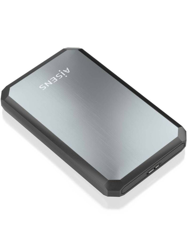 Caja Externa para Disco Duro de 2.5" Aisens ASE-2529B/ USB 3.1/ Sin tornillos