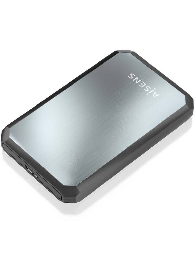 Caja Externa para Disco Duro de 2.5" Aisens ASE-2529B/ USB 3.1/ Sin tornillos