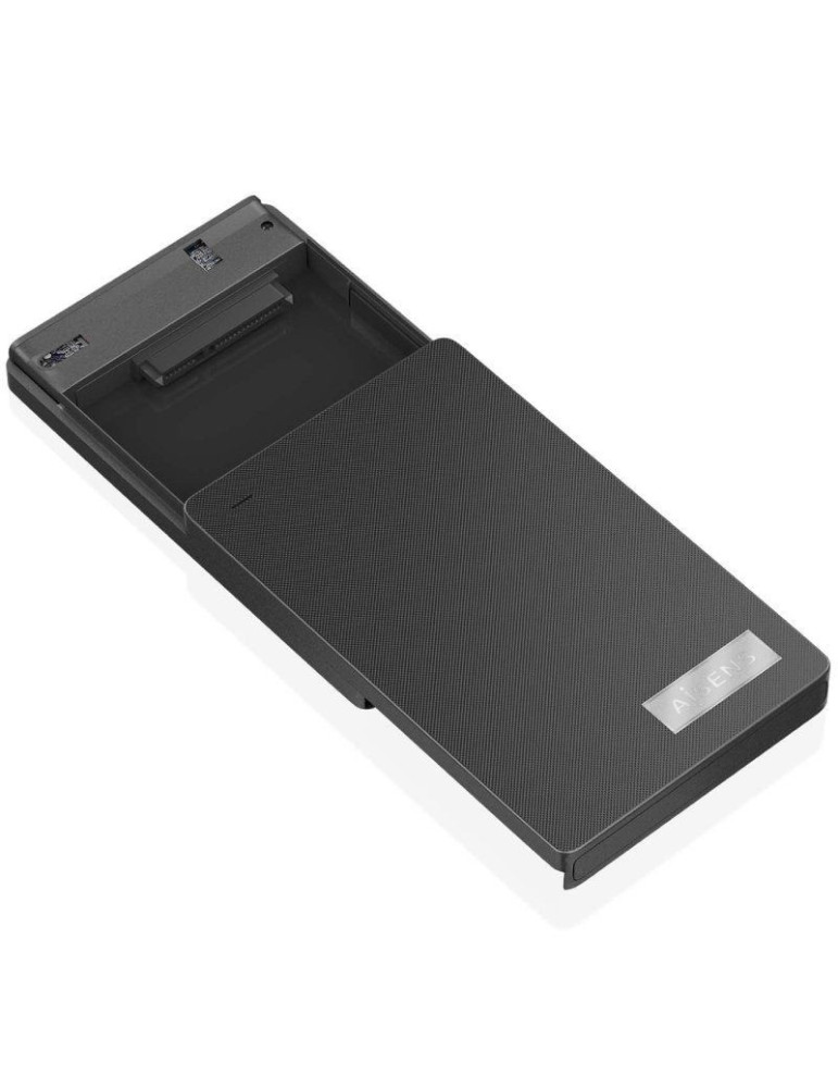 Caja Externa para Disco Duro de 2.5" Aisens ASE-2541B/ USB 3.1/ Sin tornillos