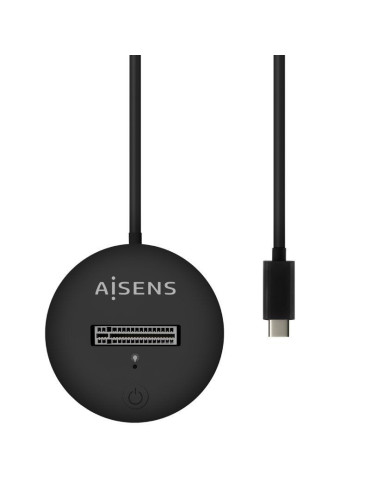 Dock USB Tipo-C para SSD M2 SATA/NVMe Aisens ASUC-M2D013-BK/ Negro 2