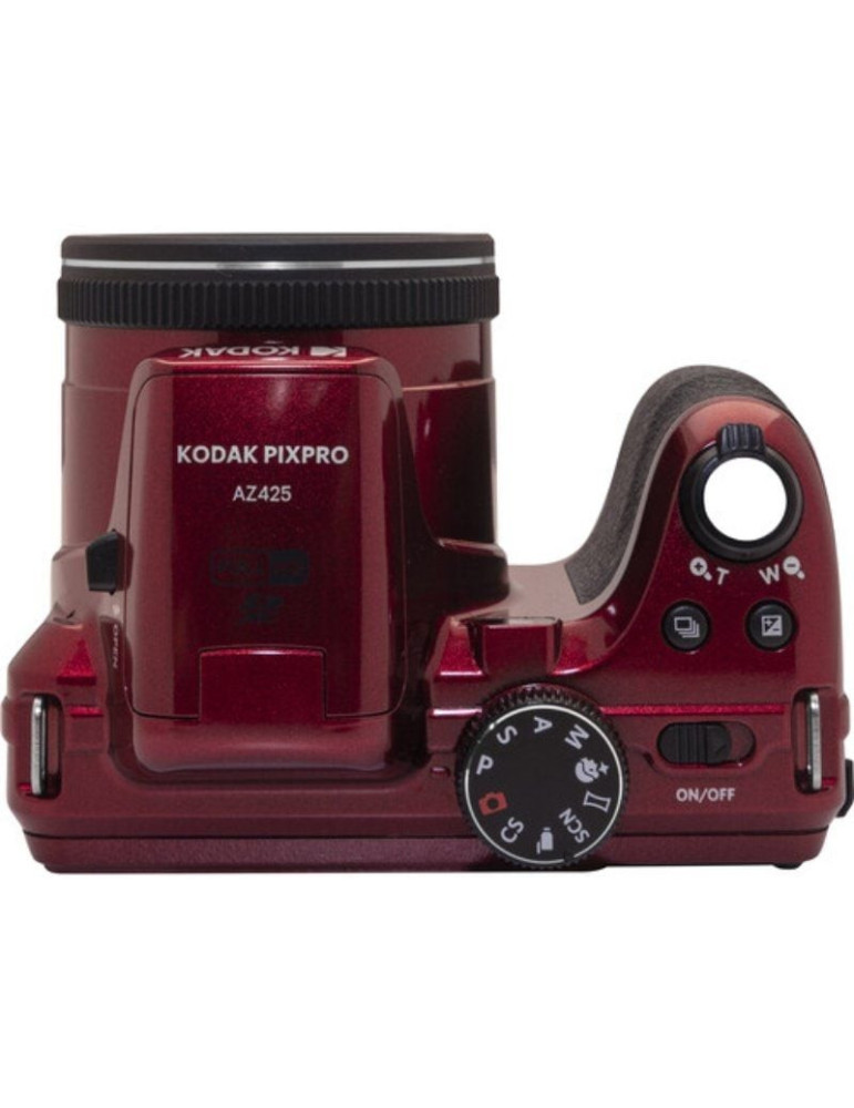 Cámara Digital Kodak Pixpro AZ425/ 20MP/ Zoom Óptico 42x/ Roja
