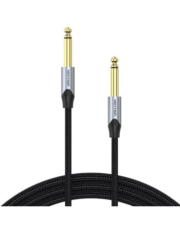 Cable Estéreo Vention BASHG/ Jack 6.5 Macho - Jack 6.5 Macho/ 1.5m/ Gris 2