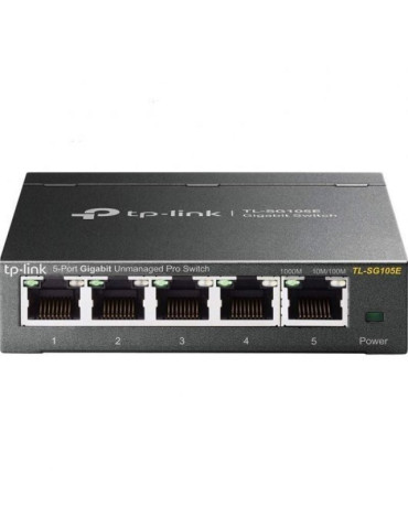 Switch TP-Link Easy Smart TL-SG105E 5 Puertos/ RJ-45 10/100/1000 2