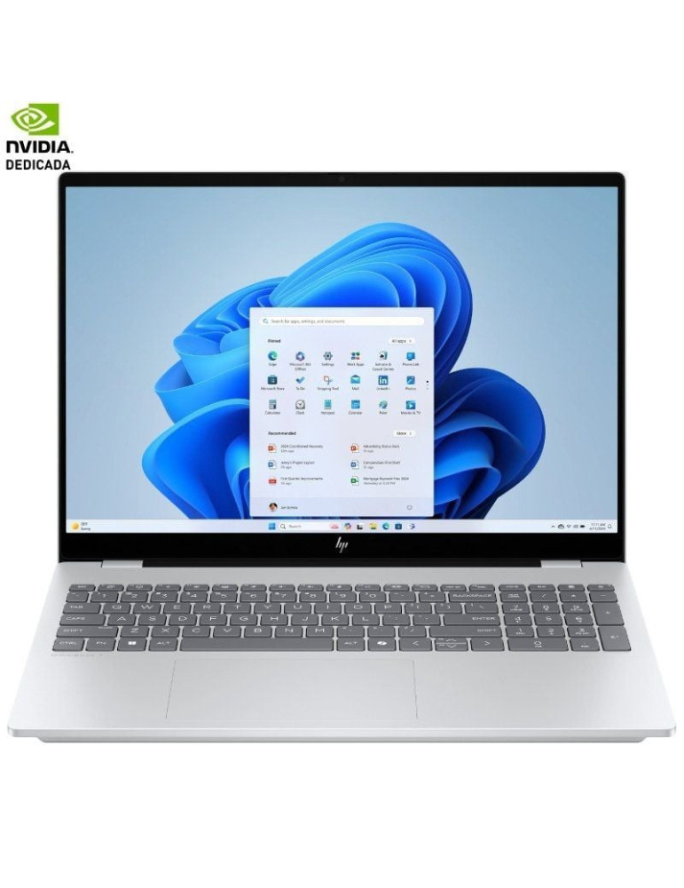 Portátil HP OmniBook 7 AI 16-AY0004NS Intel Core Ultra 7-255H/ 32GB/ 1TB SSD/ GeForce RTX 4050/ 16"/ Win11