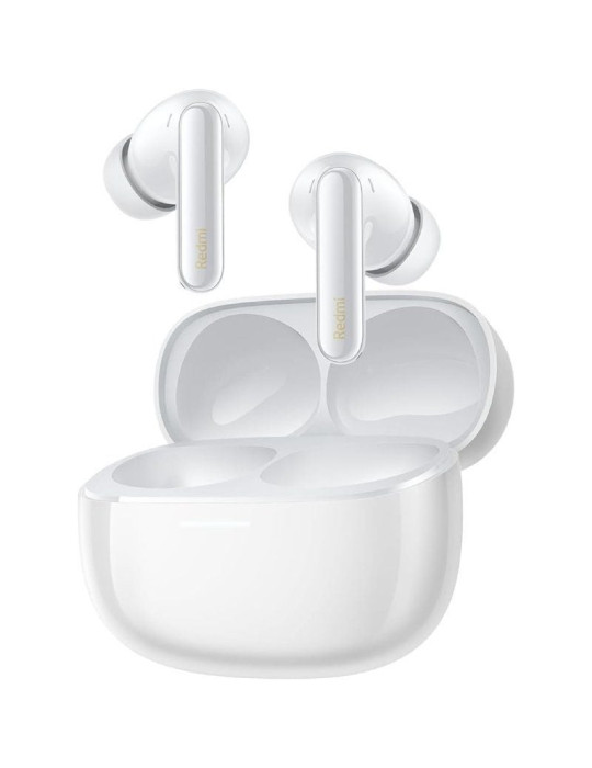 Auriculares Bluetooth Xiaomi Redmi Buds 6 Pro con estuche de carga/ Autonomía 10h/ Blanco Glacial