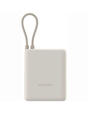 Powerbank 10000mAh Xiaomi 33W Power Bank Integrated Cable/ 33W/ Beige