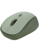 Ratón Mini Inalámbrico Trust Yvi+ Silent/ Hasta 1600 DPI/ Verde