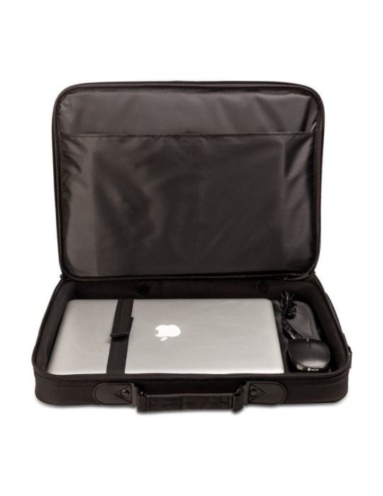 Maletín + Ratón Monray Bureau Kit para Portátiles hasta 16"/ Negro