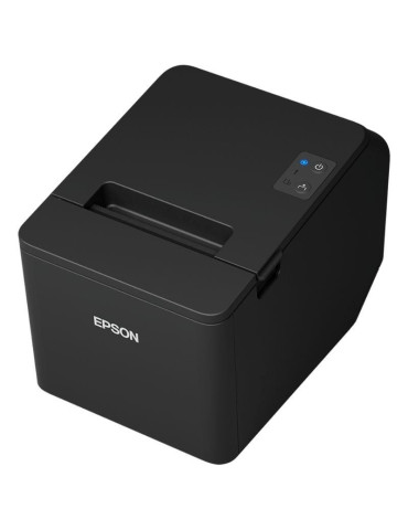 Impresora de Tickets Epson TM-T20IVEN/ Térmica/ Ancho papel 80mm/ USB-RS232-Ethernet/ Negra