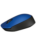 Ratón Inalámbrico Logitech M171/ Hasta 1000 DPI/ Azul