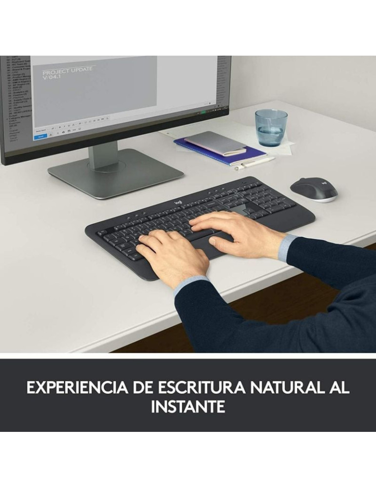 Teclado y Ratón Inalámbrico Logitech MK540 Advanced