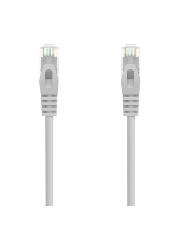 Cable de Red RJ45 AWG24 UTP Aisens A145-0553 Cat.6A/ LSZH/ 30cm/ Gris