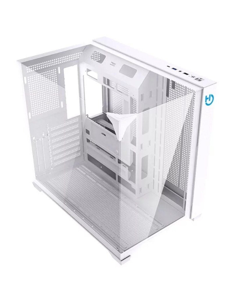 Caja Gaming Semitorre Hiditec SKY/ Blanco