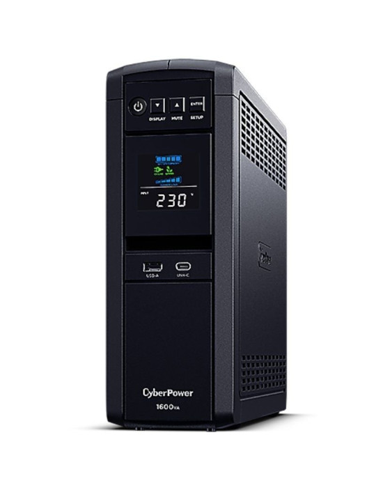 SAI Línea Interactiva Cyberpower CP1600EPFCLCD/ 1600VA-1000W/ 6 Salidas/ Formato Torre