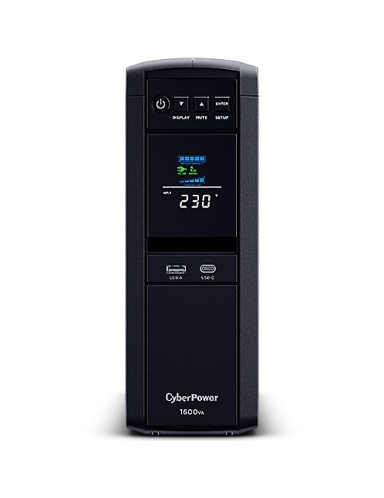 SAI Línea Interactiva Cyberpower CP1600EPFCLCD/ 1600VA-1000W/ 6 Salidas/ Formato Torre