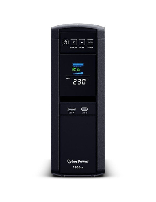 SAI Línea Interactiva Cyberpower CP1600EPFCLCD/ 1600VA-1000W/ 6 Salidas/ Formato Torre