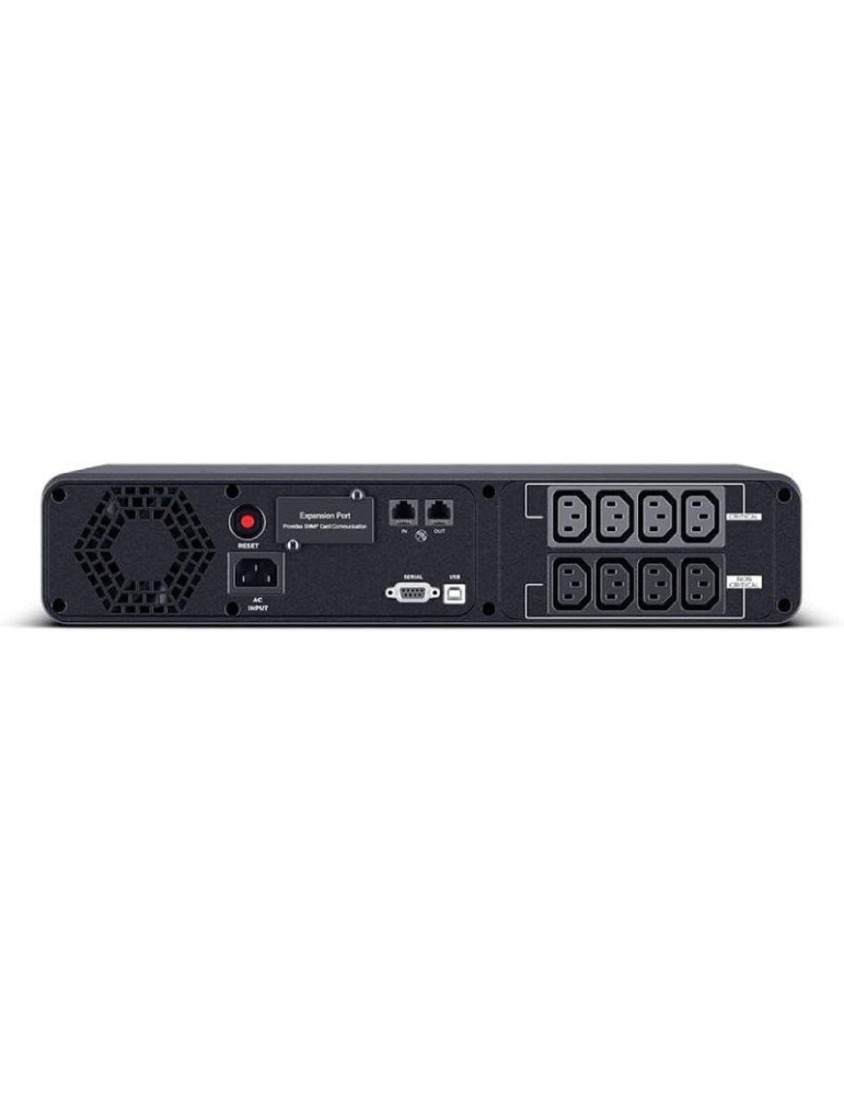 SAI Línea Interactiva Cyberpower CP2000EIPFCRM2U/ 2000VA-1200W/ 8 Salidas/ Formato Rack