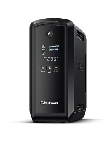 SAI Línea Interactiva Cyberpower CP900EPFCLCD/ 900VA-540W/ 6 Salidas/ Formato Torre