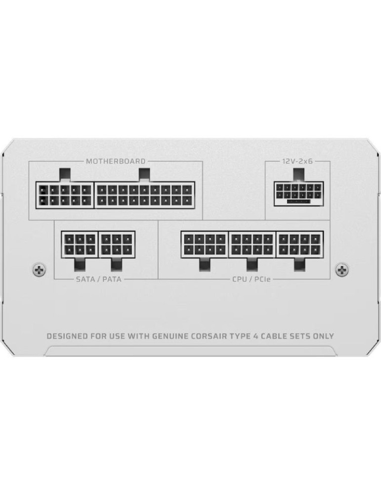 Fuente de Alimentación Corsair RM750e/ 750W/ Ventilador 12cm/ Cybenetics Gold/ Blanca