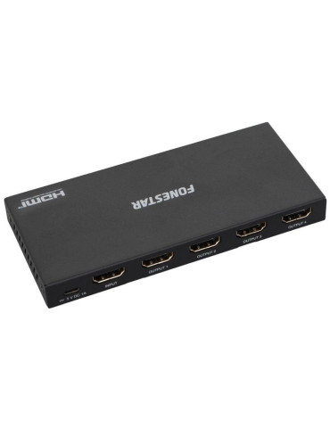 Duplicador Fonestar FO-22S4ED/ 4xHDMI Hembra - HDMI Macho