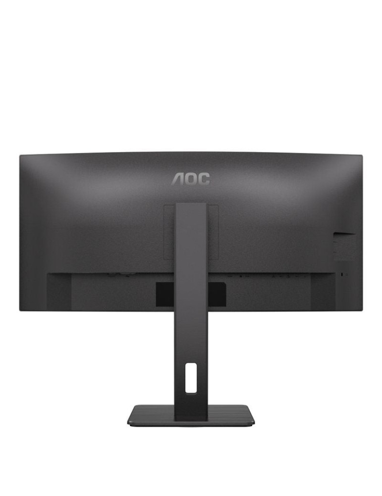 Monitor Profesional Curvo AOC CU34P3CV 34"/ WQHD/ Multimedia/ Regulable en altura/ Negro