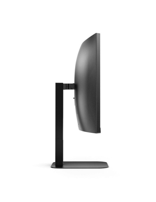 Monitor Profesional Curvo Ultrapanorámico AOC CU34V5CW/BK 34"/ UWQHD/ Webcam/ Multimedia/ Regulable en altura/ Negro