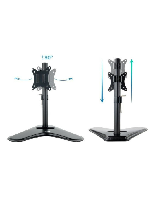 Soporte de Mesa Orientable/ Inclinable Tooq DB1701TN-B para TV y Portátil de 17-32"