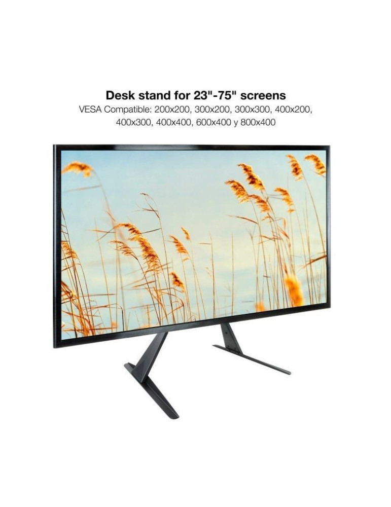Soporte de Mesa Tooq DB2375F-B para TV y Portátil de 23-75"