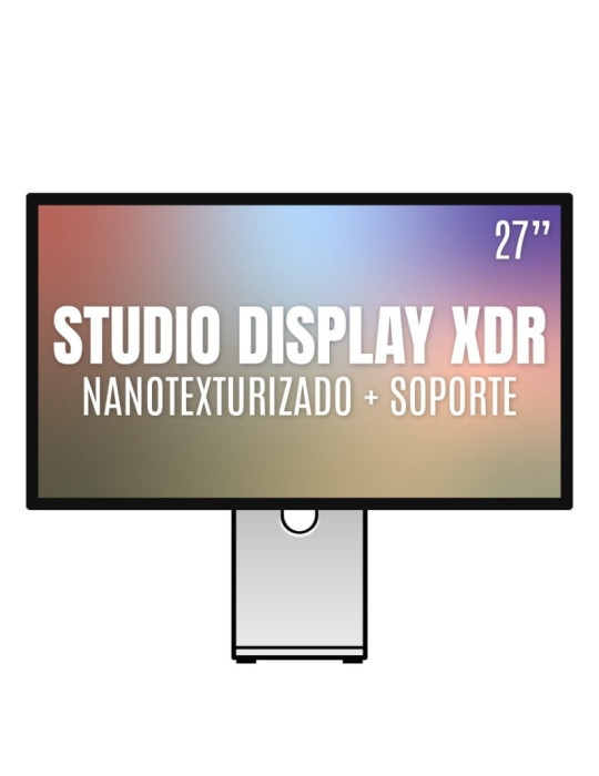 Apple Studio Display XDR 27"/ Cristal Nano texturizado/ Soporte con altura e inclinación ajustable