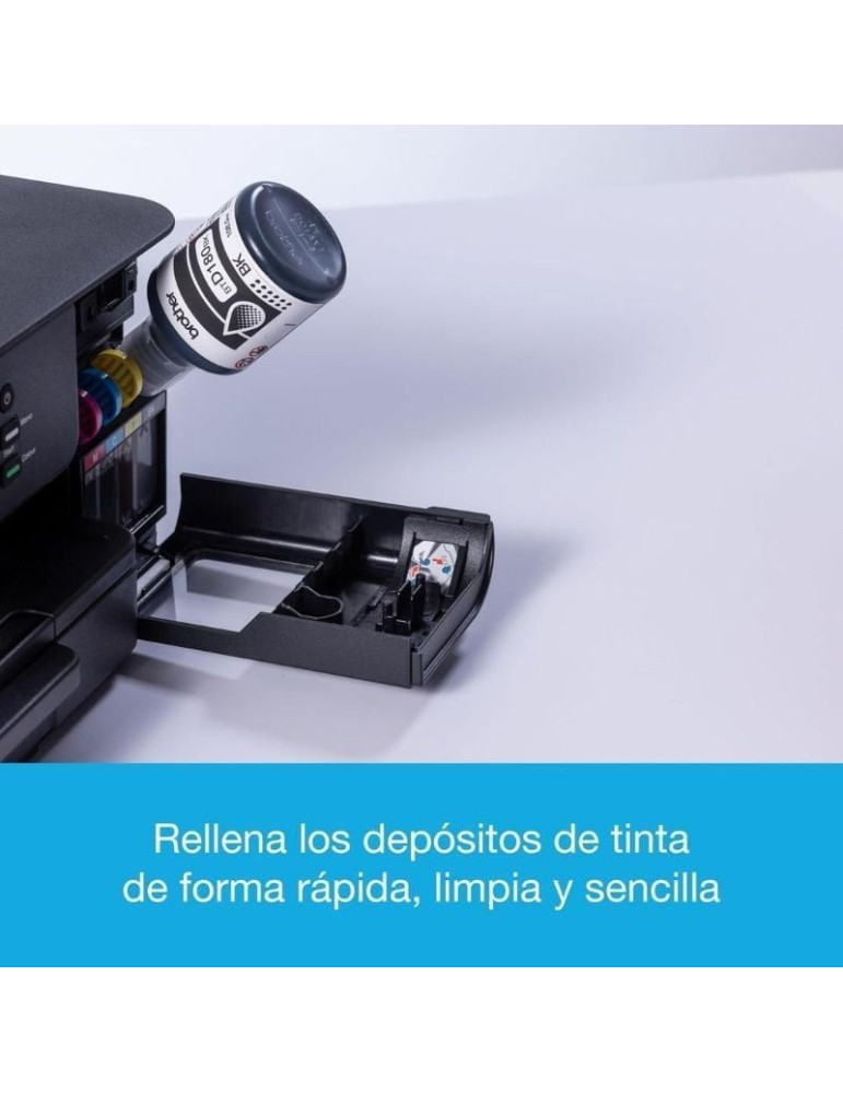 Multifunción Recargable Brother DCP-T580DW WiFi/ Dúplex/ Negra