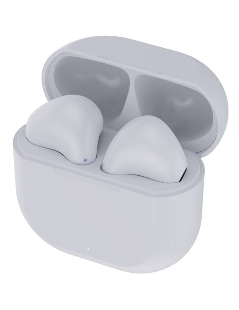 Auriculares Bluetooth Myway Wireless Touch MWHPH0030 con estuche de carga/ Autonomía 3h/ Blancos