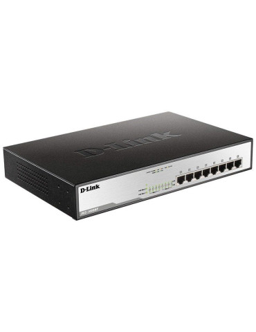 Switch D-Link DGS-1008MP 8 Puertos/ RJ-45 10/100/1000 POE 2