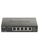 Switch Gestionable D-Link DGS-1100-05PDV2 5 Puertos/ RJ-45 10/100/1000 PoE