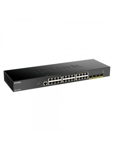 Switch Gestionado D-Link DGS-1250-28X 28 Puertos/ RJ-45 Gigabit 10/100/1000/ SFP 2