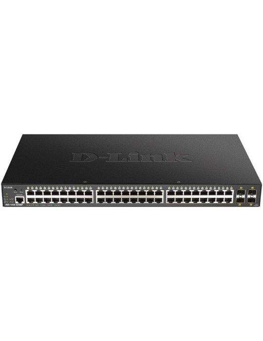 Switch Gestionable D-Link Smart DGS-1250-52XMP 52 Puertos/ RJ-45 10/100/1000 PoE/ SFP