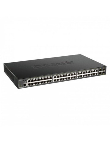 Switch Gestionable D-Link Smart DGS-1250-52XMP 52 Puertos/ RJ-45 10/100/1000 PoE/ SFP 2