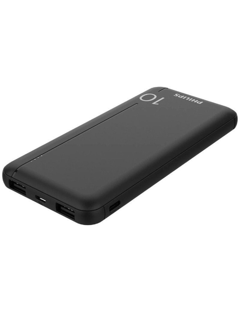 Powerbank 10000mAh Philips DLP1810NB/62/ Negra