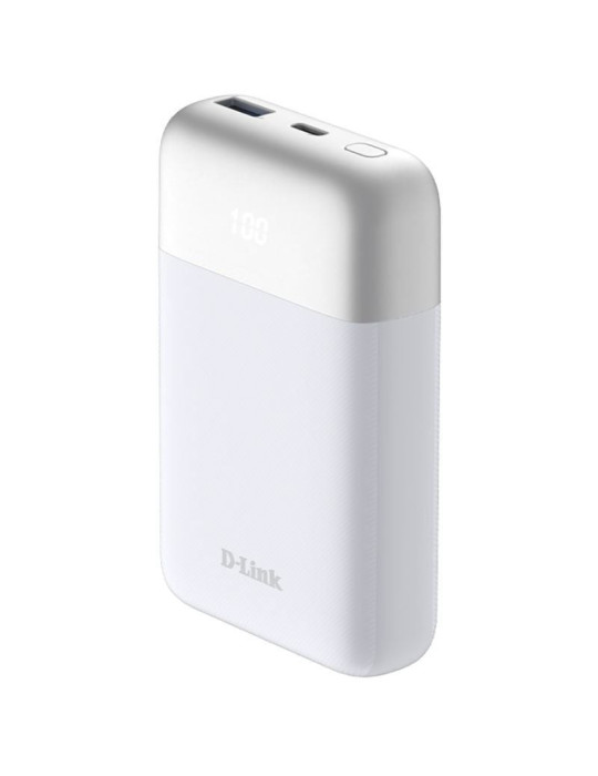 Powerbank 10000mAh D-Link DPP-101/ 18W/ Blanca
