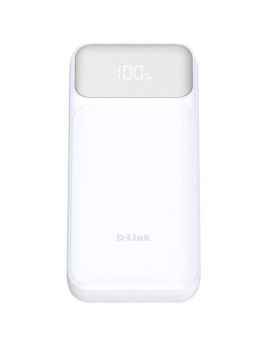 Powerbank 20000mAh D-Link DPP-201/ 65W/ Blanca