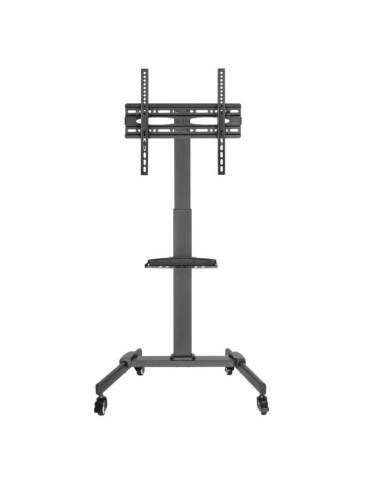 Soporte de Suelo Orientable/ Inclinable con Ruedas Fonestar STS-4244N para TV de 32-65"/ hasta 35kg