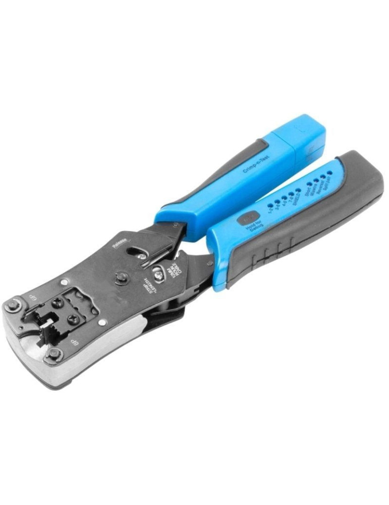 Crimpadora Phasak TD 018 para RJ11/ RJ12/ RJ45